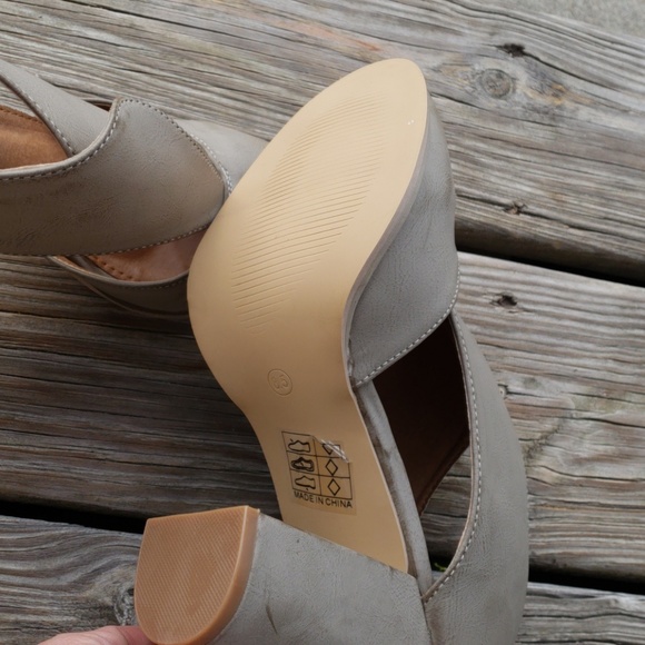 ⭐ LAST 1 ⭐Grey Distressed Booties - Picture 5 of 6